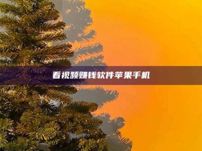 孝昌看视频赚钱软件苹果手机